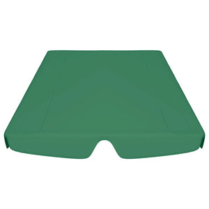 Baldacchino per Dondolo Giardino Verde 188/168x110/145 cm 312088