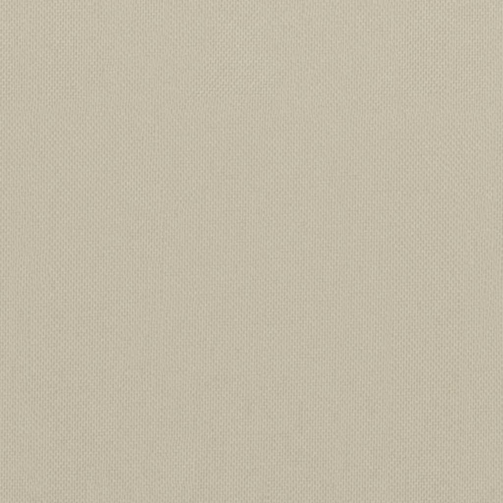 Paravento Balcone Beige 75x500 cm in Tessuto Oxford 134938