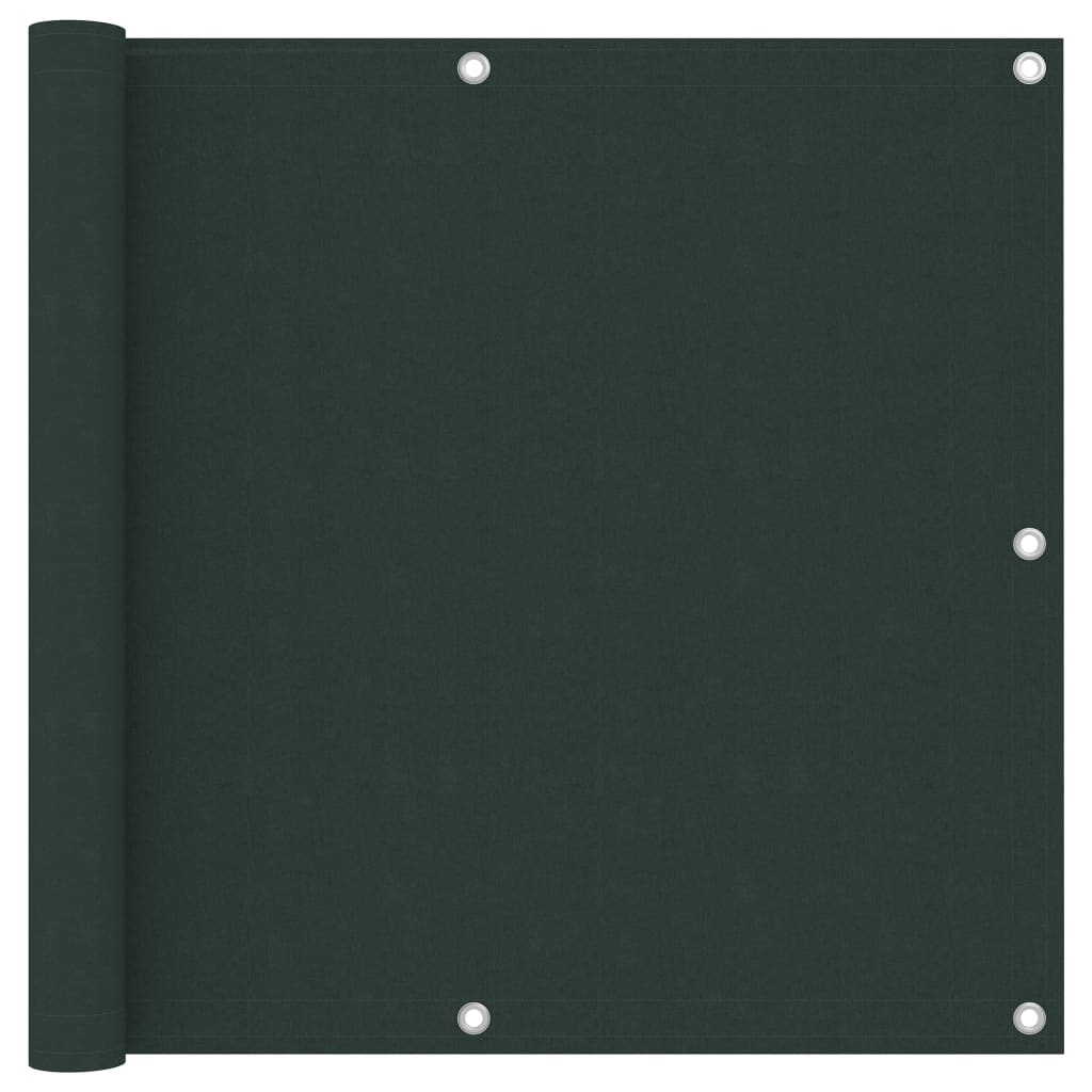 Paravento da Balcone Verde Scuro 90x300 cmTessuto Oxford 135000