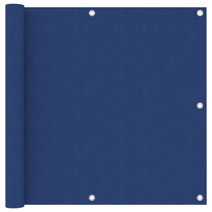 Paravento da Balcone Blu 90x600 cm Tessuto Oxford 135015