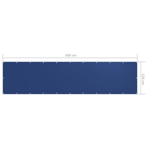 Paravento Balcone Blu 120x500 cm in Tessuto Oxford cod mxl 22883