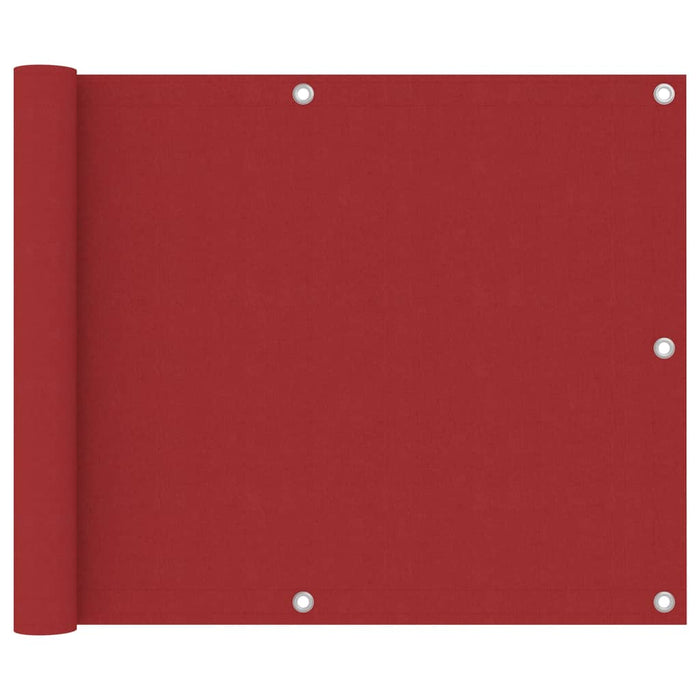 Paravento da Balcone Rosso 75x500 cm in Tessuto Oxford cod mxl 8942