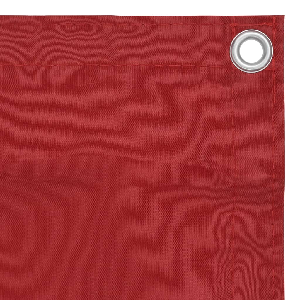 Paravento da Balcone Rosso 75x500 cm in Tessuto Oxford cod mxl 8942