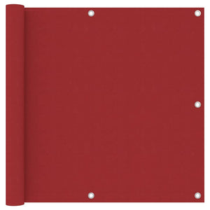 Paravento da Balcone Rosso 90x300 cm in Tessuto Oxford cod mxl 14590