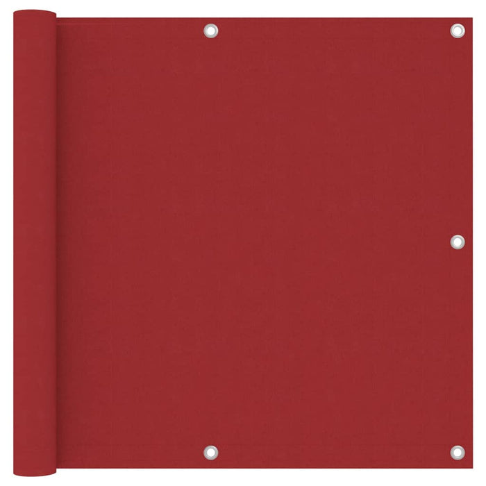 Paravento da Balcone Rosso 90x300 cm in Tessuto Oxford cod mxl 14590