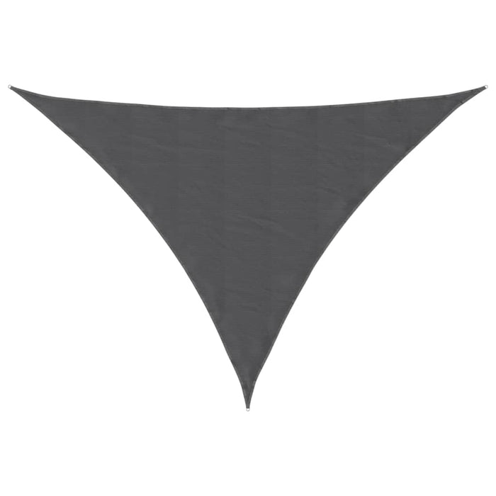 Parasole a Vela Oxford Triangolare 2,5x2,5x3,5 m Antracite 135114