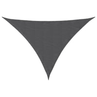 Parasole a Vela Oxford Triangolare 4x4x5,8 m Antracite 135122