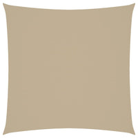 Parasole a Vela in Tela Oxford Quadrato 3x3 m Beige cod mxl 18260