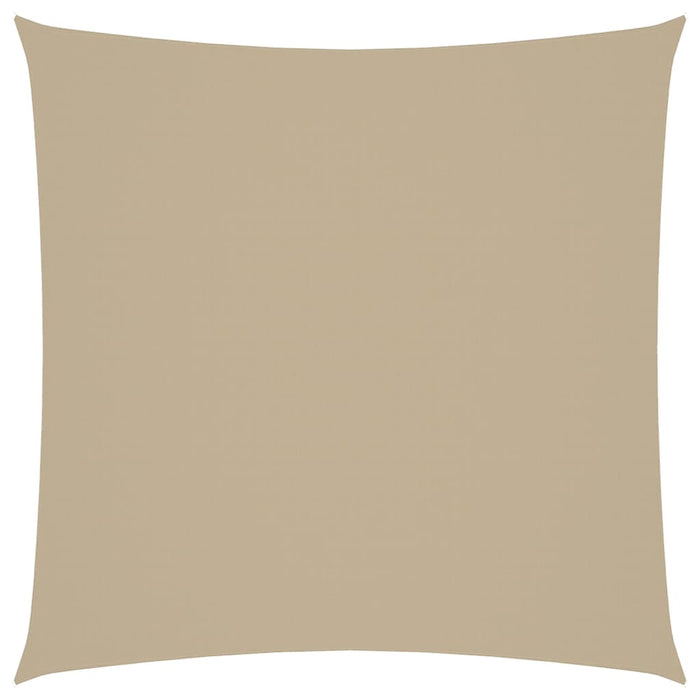 Parasole a Vela in Tela Oxford Quadrato 3x3 m Beige cod mxl 18260