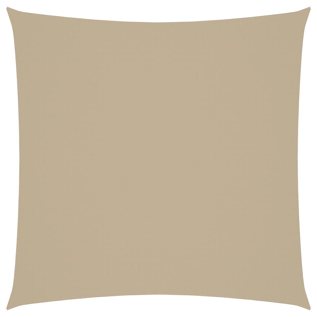 Vela Parasole in Tela Oxford Quadrata 5x5 m Beige 135141