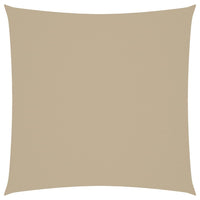 Vela Parasole in Tela Oxford Quadrata 5x5 m Beige 135141