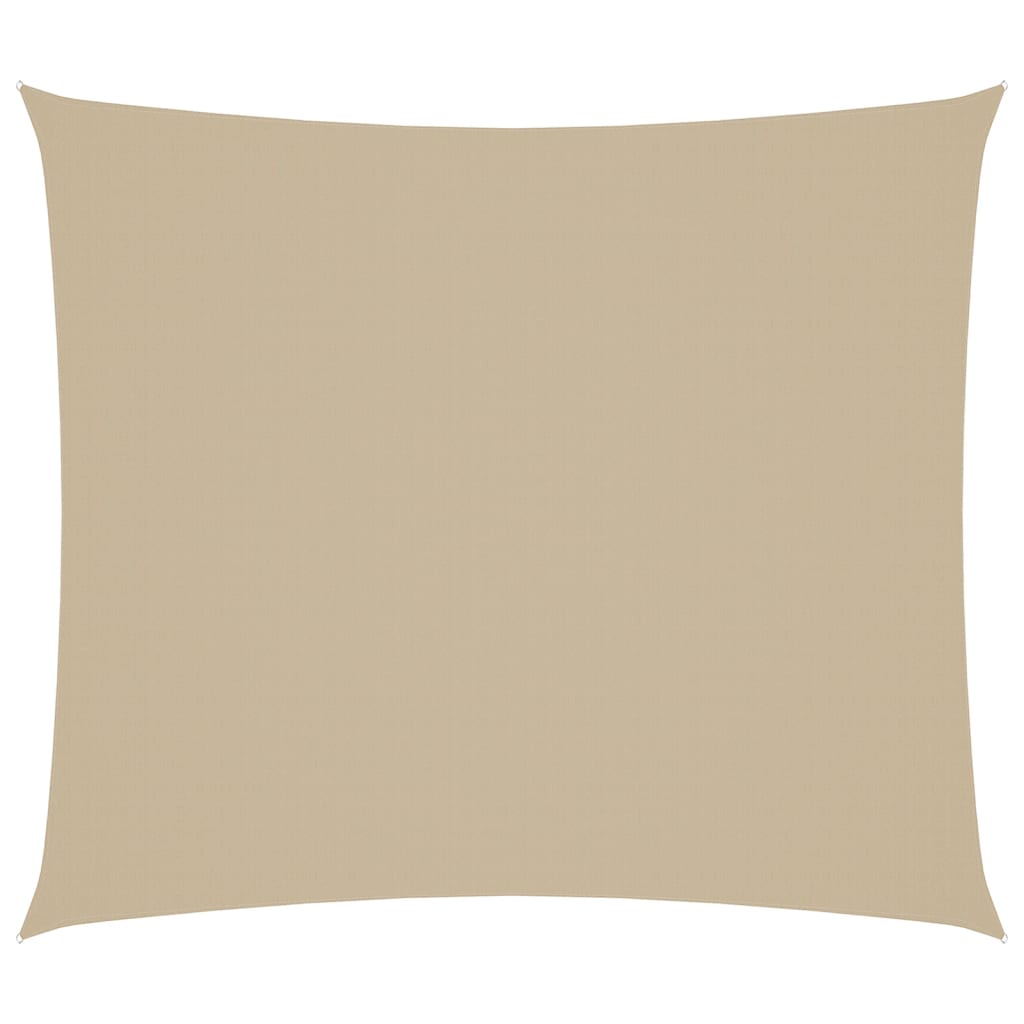 Parasole a Vela Oxford Rettangolare 2x2,5 m Beige cod mxl 66395