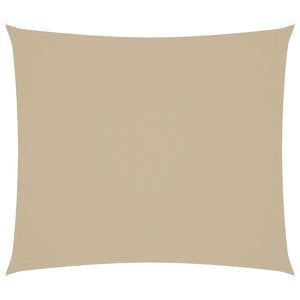 Parasole a Vela Oxford Rettangolare 2x2,5 m Beige cod mxl 66395