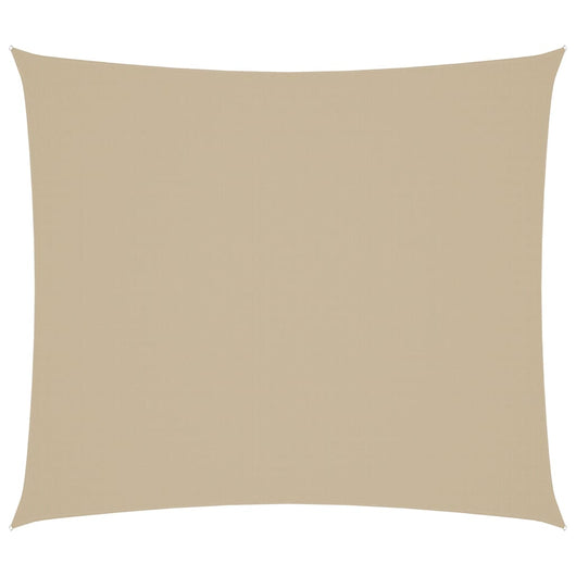 Parasole a Vela Oxford Rettangolare 2x2,5 m Beige cod mxl 66395