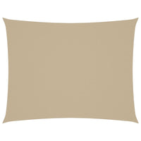 Parasole a Vela Oxford Rettangolare 2x3 m Beige cod mxl 66527