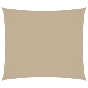 Parasole a Vela Oxford Rettangolare 2,5x3 m Beige 135150