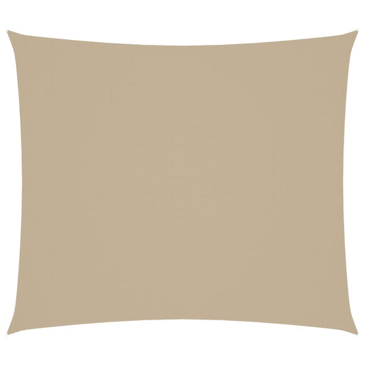 Parasole a Vela Oxford Rettangolare 2,5x3 m Beige 135150