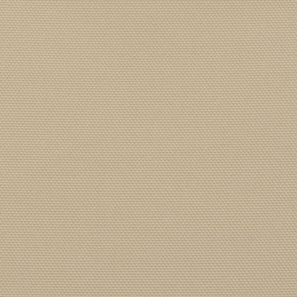 Parasole a Vela Oxford Rettangolare 3x6 m Beige 135158