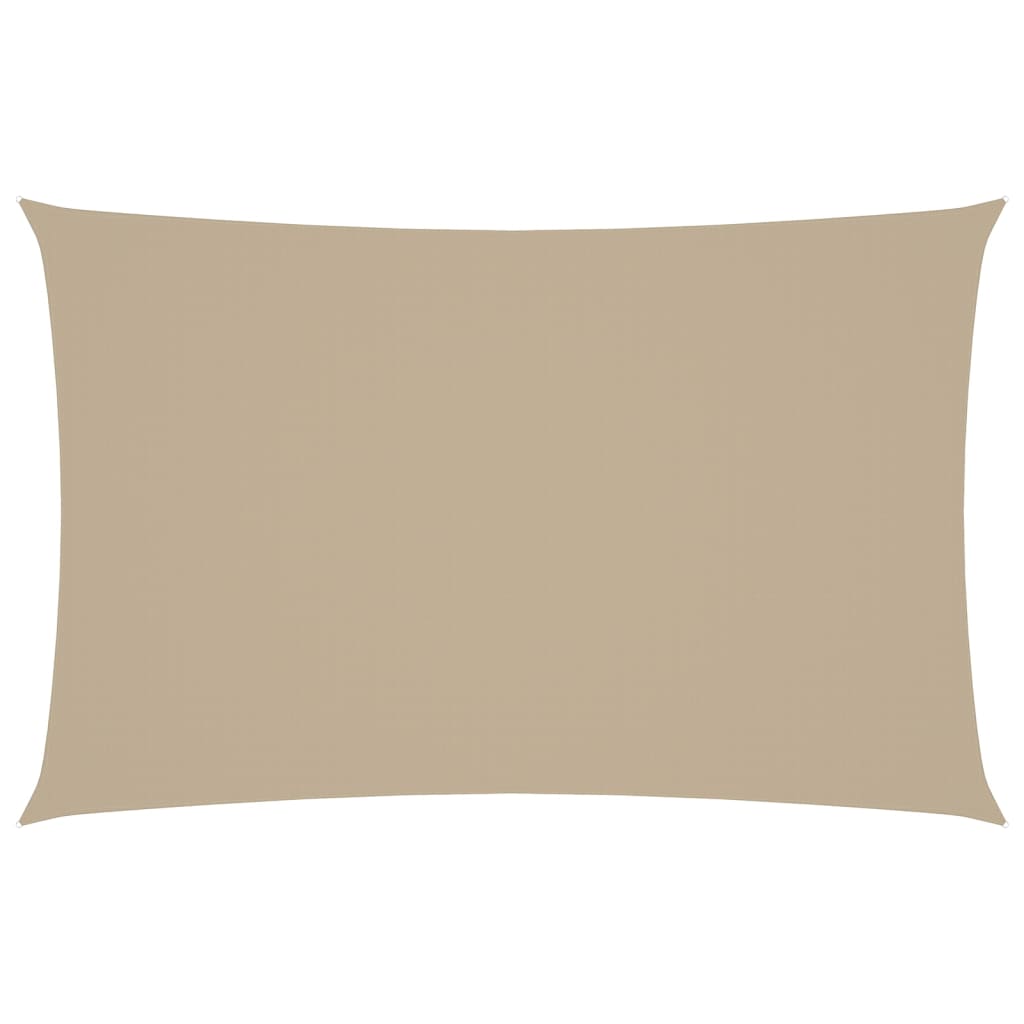 Parasole a Vela Oxford Rettangolare 5x8 m Beige cod mxl 66478