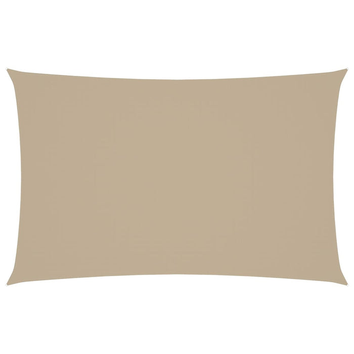 Parasole a Vela Oxford Rettangolare 5x8 m Beige cod mxl 66478