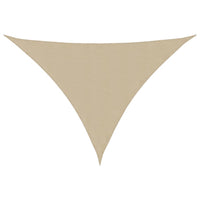 Parasole a Vela Oxford Triangolare 3x4x5 m Beige   cod mxl 9156