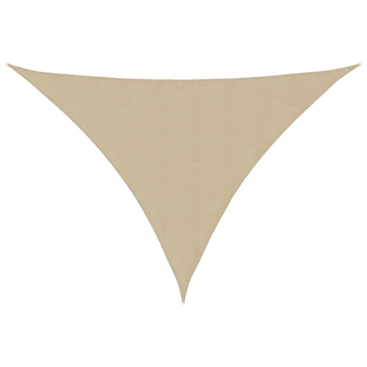 Parasole a Vela Oxford Triangolare 4x4x5,8 m Beige cod mxl 16247