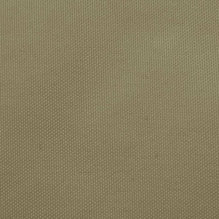 Parasole a Vela in Tela Oxford a Trapezio 3/4x3 m Beige 135187