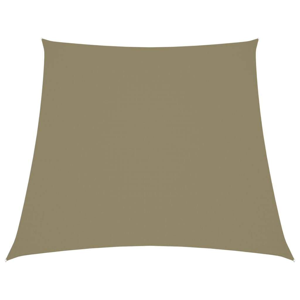 Parasole a Vela in Tela Oxford a Trapezio 3/5x4 m4/5x4 m Beige 135189