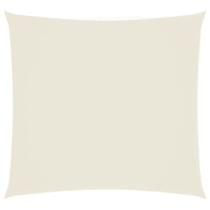 Vela Parasole in Tela Oxford Quadrata 2,5x2,5 m Crema