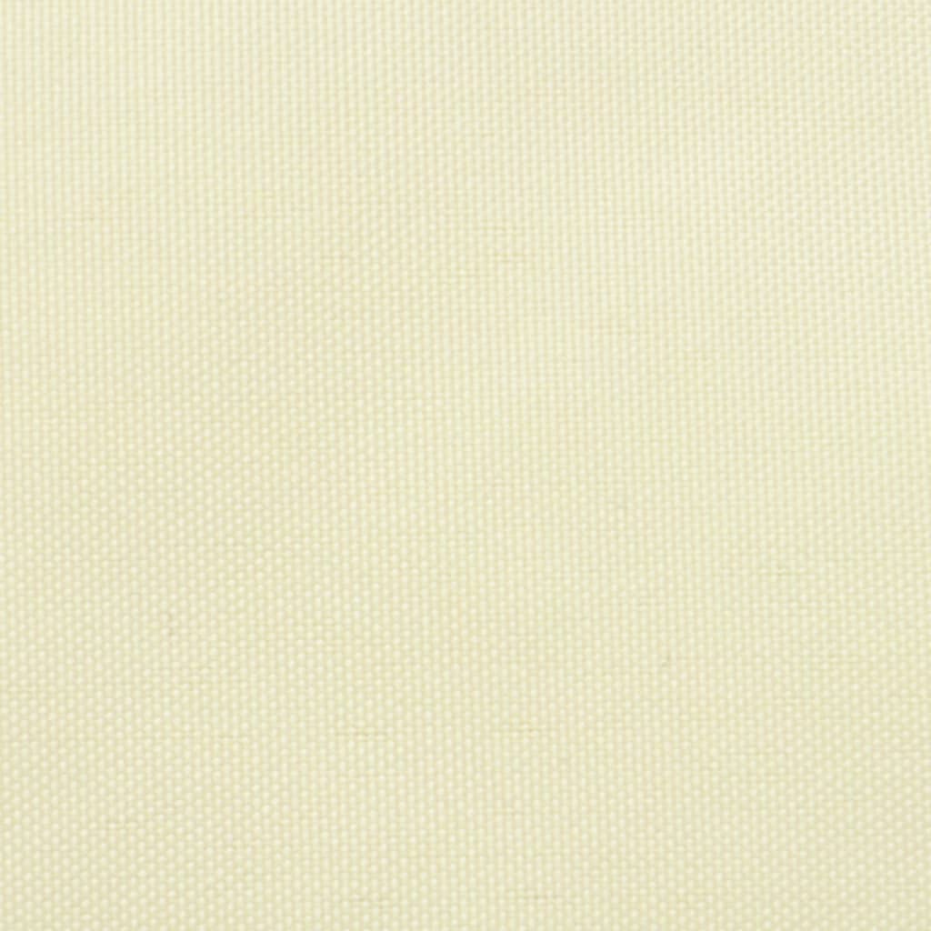 Vela Parasole in Tela Oxford Quadrata 2,5x2,5 m Crema