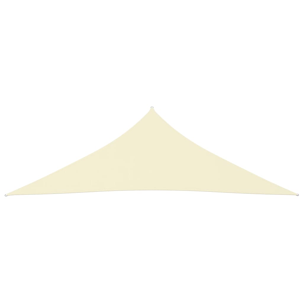 Parasole a Vela Oxford Triangolare 3x3x4,24 m Crema 135227