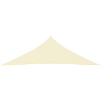 Parasole a Vela Oxford Triangolare 3x3x4,24 m Crema 135227