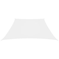 Parasole a Vela in Tela Oxford a Trapezio 4/5x4 m Bianco 135299