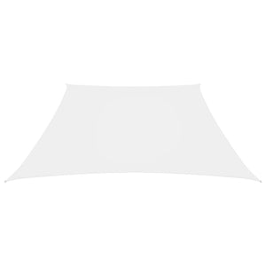 Parasole a Vela in Tela Oxford a Trapezio 4/5x4 m Bianco 135299