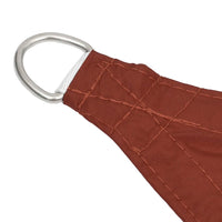 Parasole a Vela in Tela Oxford a Trapezio 2/4x3 m Terracotta 135406