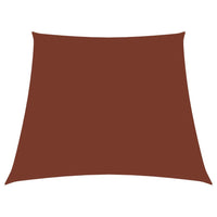 Parasole a Vela in Tela Oxford a Trapezio 3/5x4 m Terracotta 135408