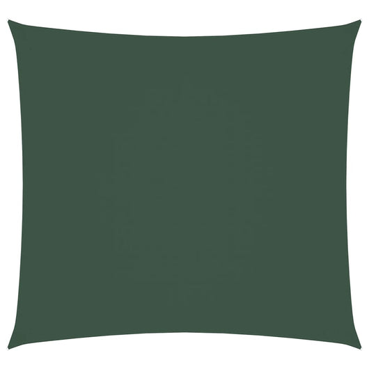 Vela Parasole in Tela Oxford Quadrata 2x2 m Verde Scuro 135465