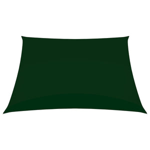 Parasole a Vela in Tela Oxford Quadrata 3x3 m Verde Scuro cod mxl 10374