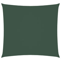 Parasole in Tessuto Oxford Quadrato 3,6x3,6 m Verde Scuro cod mxl 25450