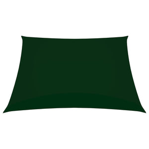 Parasole in Tessuto Oxford Quadrato 3,6x3,6 m Verde Scuro cod mxl 25450