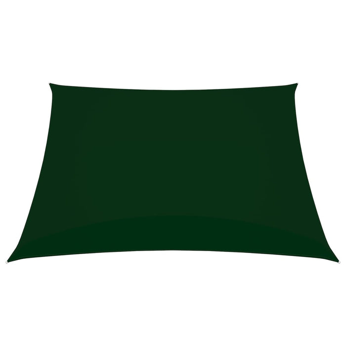 Parasole in Tessuto Oxford Quadrato 3,6x3,6 m Verde Scuro cod mxl 25450