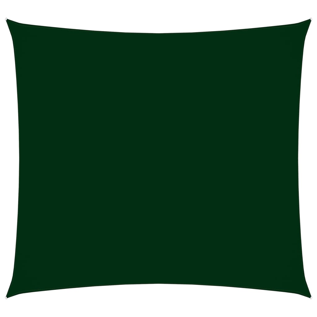 Vela Parasole in Tela Oxford Quadrata 4x4 m Verde Scuro cod mxl 56466