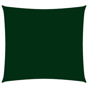 Vela Parasole in Tela Oxford Quadrata 4x4 m Verde Scuro cod mxl 56466