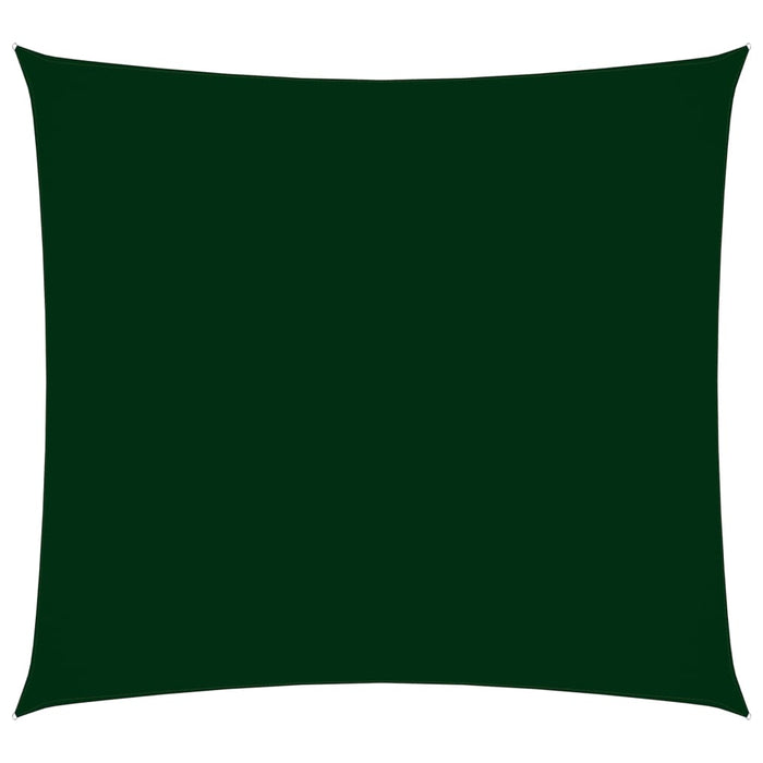 Vela Parasole in Tela Oxford Quadrata 4x4 m Verde Scuro cod mxl 56466