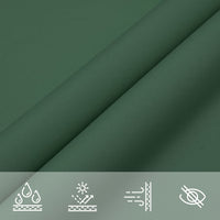 Vela Parasole in Tela Oxford Quadrata 4x4 m Verde Scuro cod mxl 56466