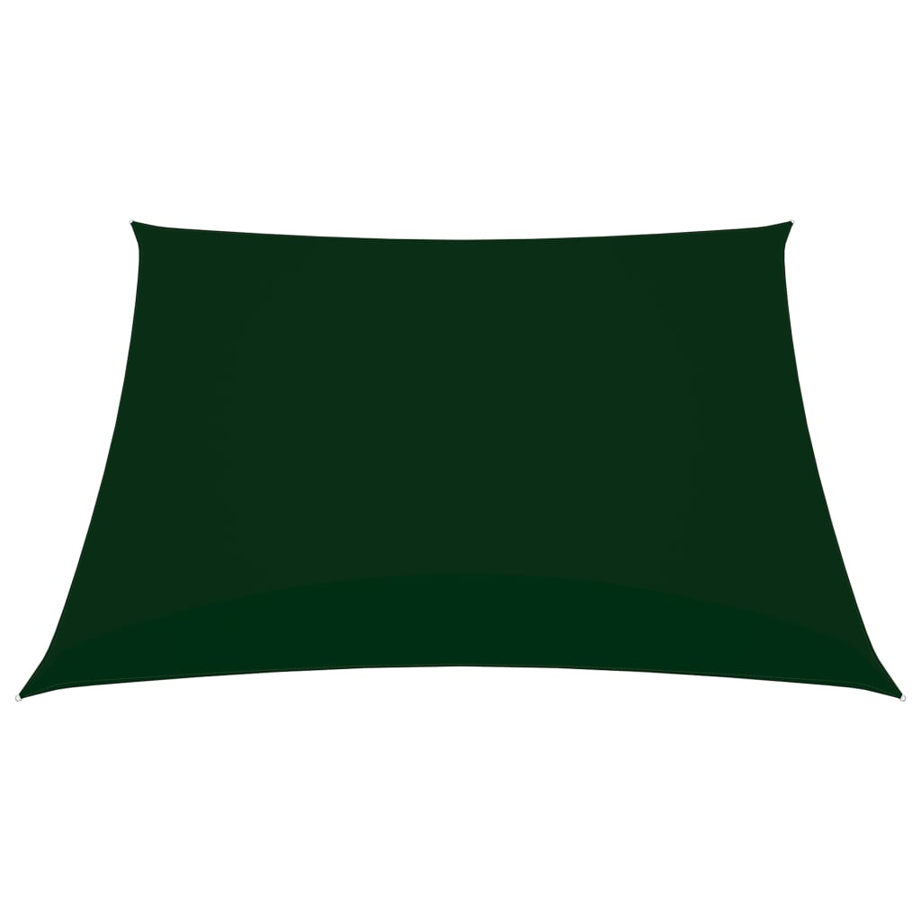 Vela Parasole in Tela Oxford Quadrata 5x5 m Verde Scurocod mxl 71024