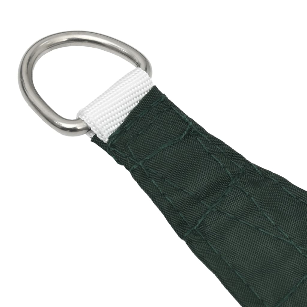 Parasole a Vela Oxford Rettangolare 2,5x4 m Verde Scuro 135482