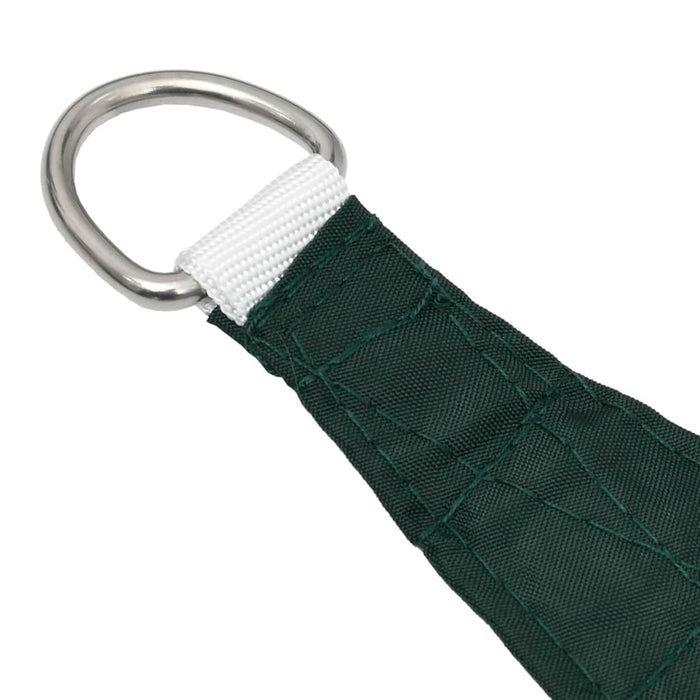 Parasole a Vela Oxford Rettangolare 2,5x5 m Verde Scuro 135484