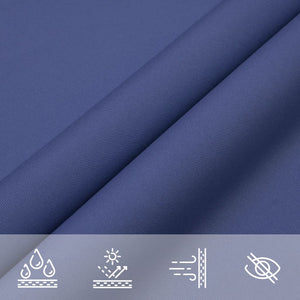 Vela Parasole in Tela Oxford Quadrata 2,5x2,5 m Blu 135521