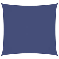 Parasole a Vela in Tela Oxford Quadrata 3x3 m Blu 135522